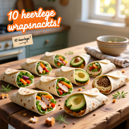 10 lekkere wrap hapjes!