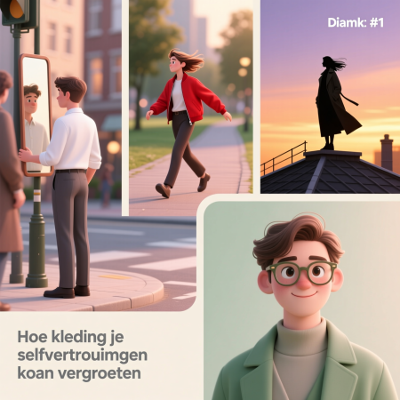 Hoe kleding jou kan helpen om meer zelfvertrouwen te krijgen