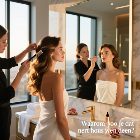 De kapper en schoonheidsspecialist laten je stralen, maar waarom lukt dat thuis niet?