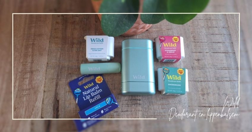 Wild deodorant en lippenbalsem