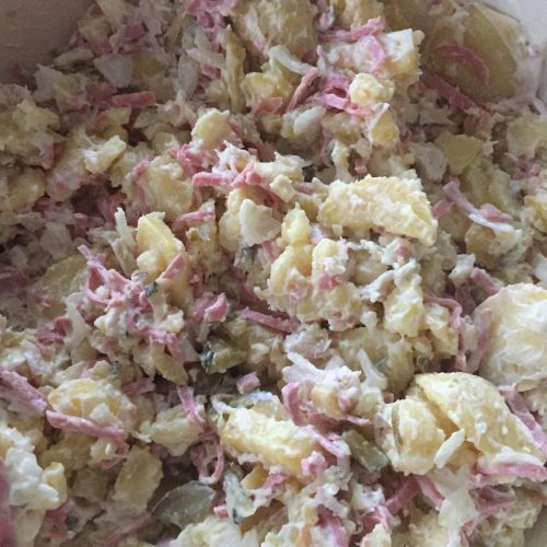 Kartoffelsalade – naar Grootmoeders recept
