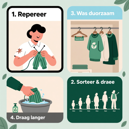 Duurzamer omgaan met kleding en accessoires: 5 handige tips