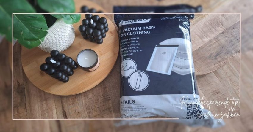 Ruimte besparen met vacuümzakken, ideaal voor thuis of op reis!