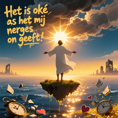 Schijt hebben aan dingen, het mag!