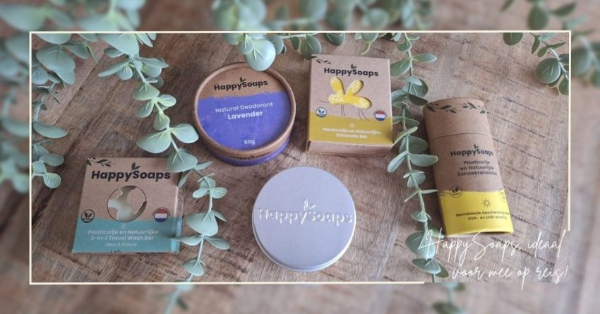 HappySoaps mee op reis!