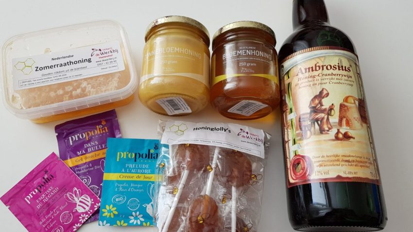 Een pakketje vol lekkere honing!